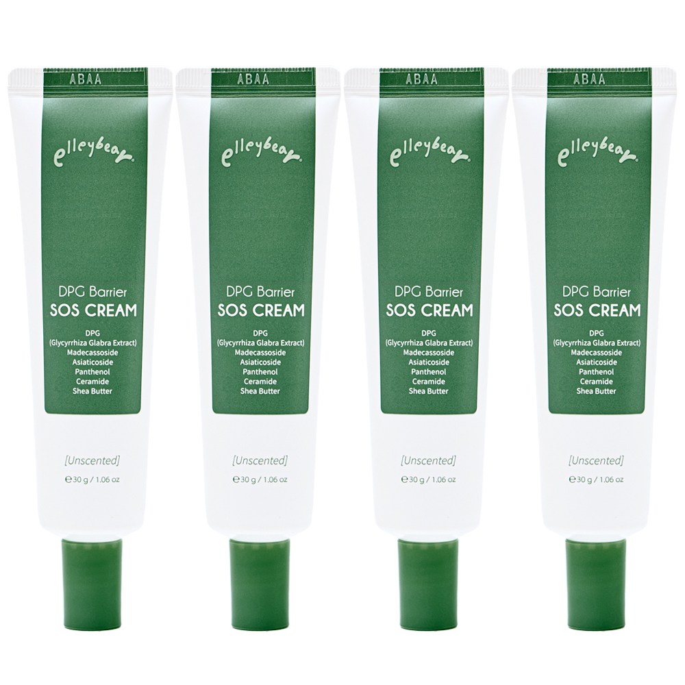 엘리베어 DPG 비건 마데카 SOS 크림 30g 온가족 시카 스팟케어 보습진정, 4개 65,400원