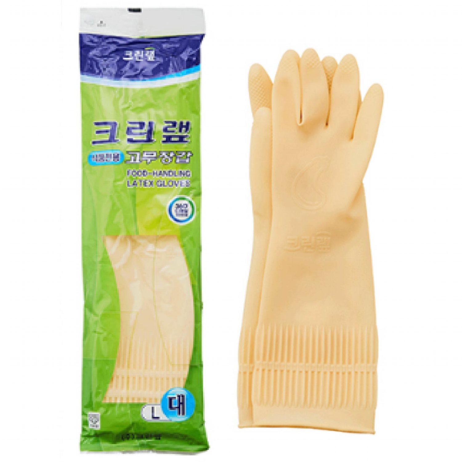 크린랩 식품전용 고무장갑 대 L 19,100원