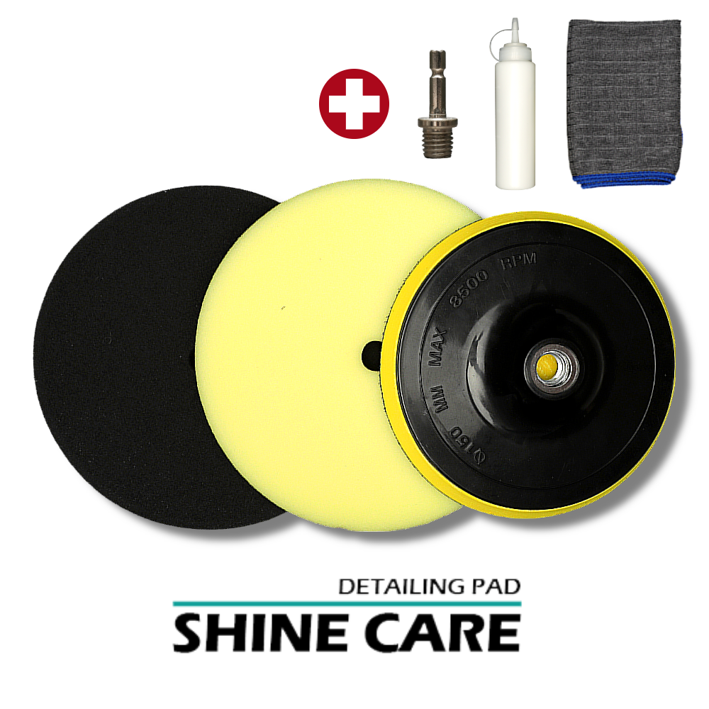 샤인케어 전동 드릴 스펀지 패드 컴파운드 세트 22,000원