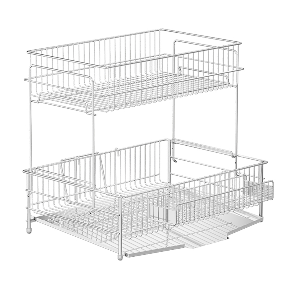 노빌리움 퍼펙트 연마제없는 올스텐304 2단 자동물빠짐 식기건조대, 스테인레스304, 1개, 2단 42,500원