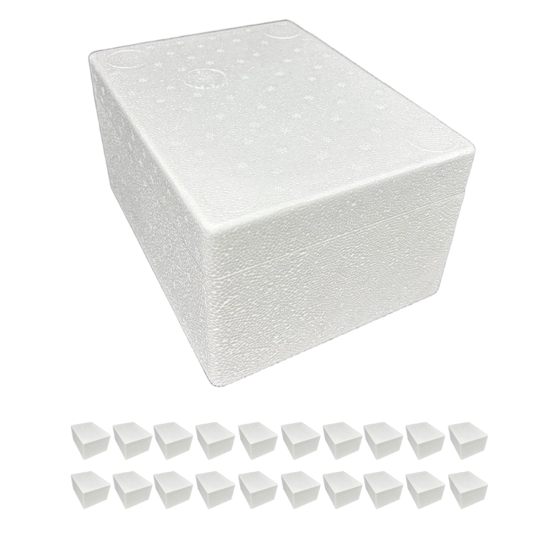 [묶음판매(20EA)]2KG박스 스치로폴/스티로폼/아이스박스/택배박스 넥스팩 공장직영, 20개, 흰색 20,000원