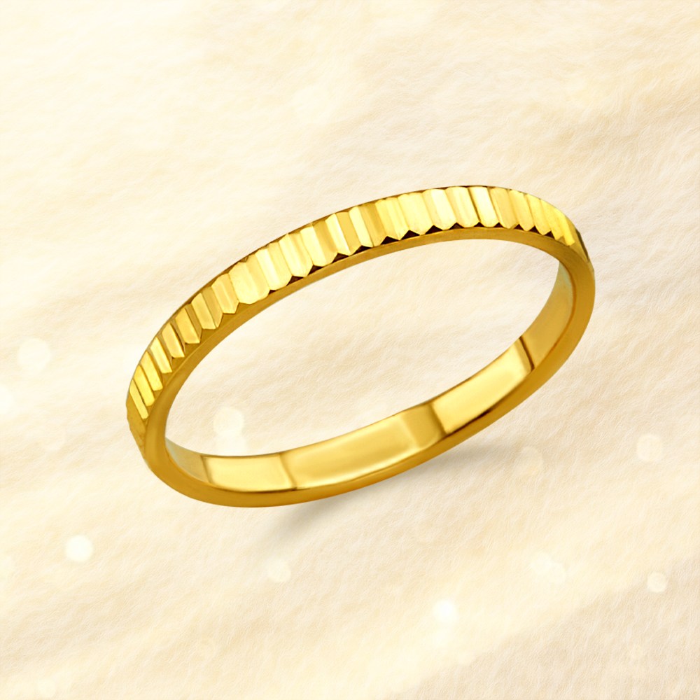 [러브넛] 순금(1.875g) 심플 스탈라이트 여성 레이어드 가드링 여자친구 생일 커플링 선물 금 반지 551,000원