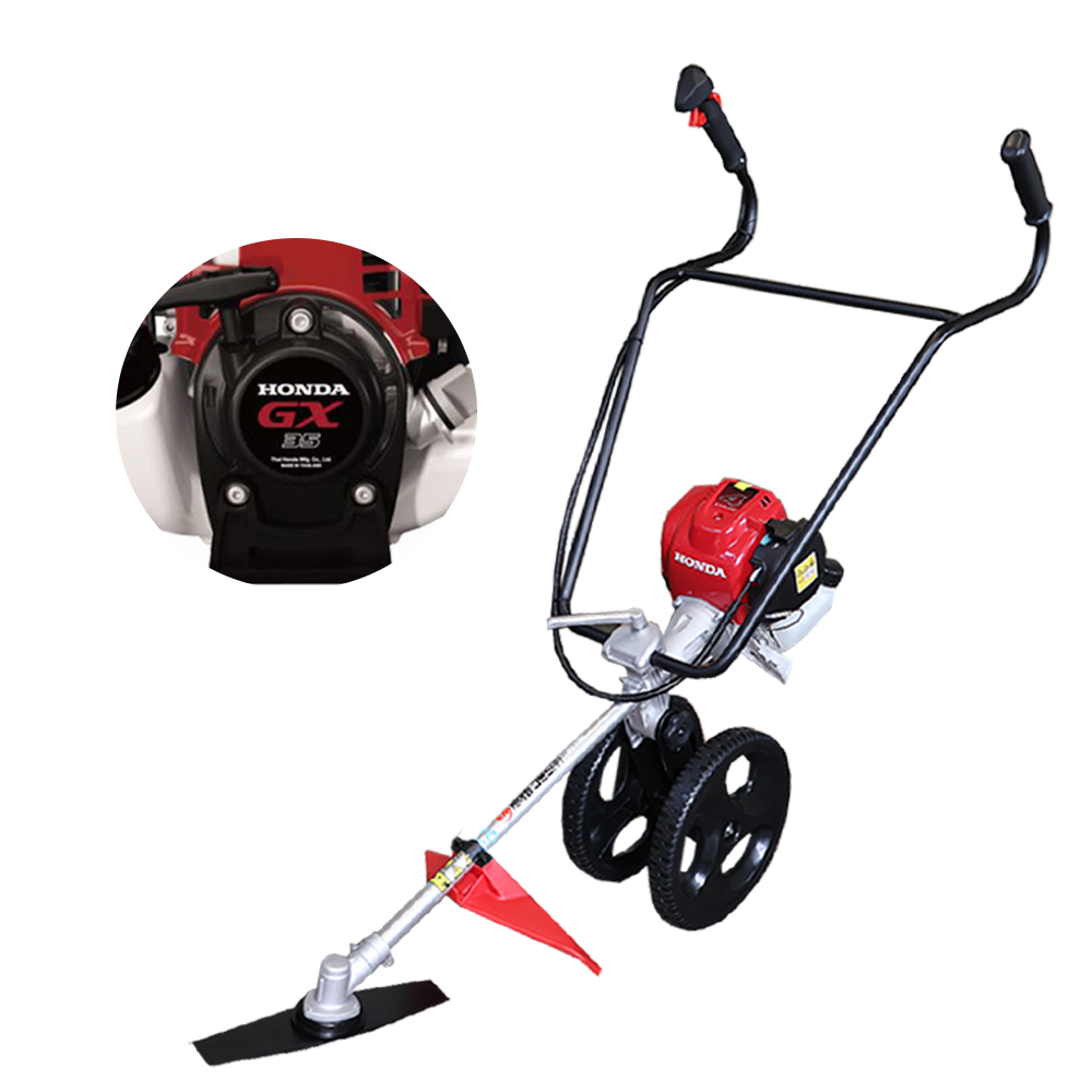 혼다 주행식 예초기 ST-430 GX35 4행정 엔진 2륜 벌초기 제초기 보행식 밀차형, 1개 404,000원