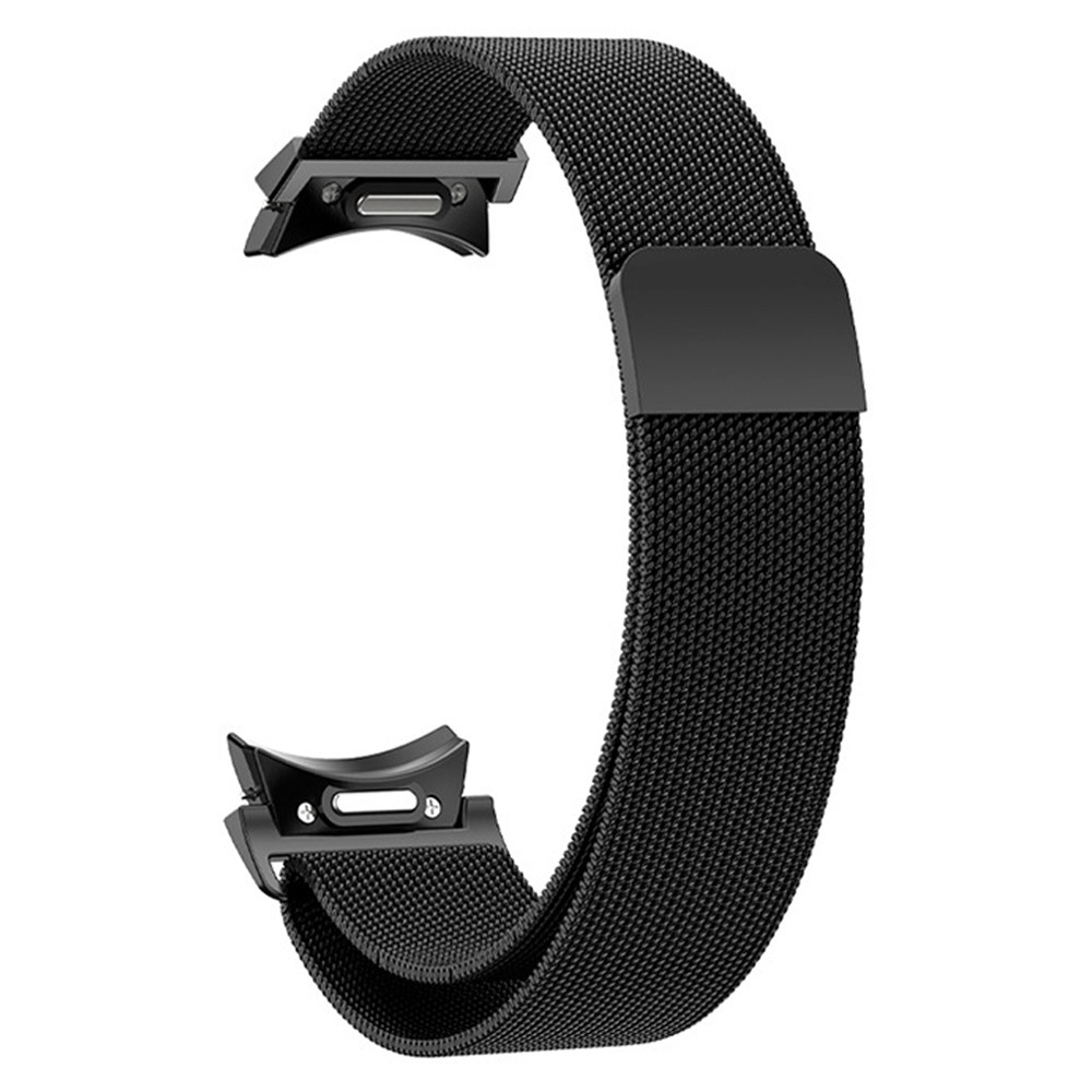 윌픽 갤럭시워치7 6 5 원터치 밀레니즈 루프 원버튼 밴드 시계줄 스트랩, 1개, 블랙 12,800원