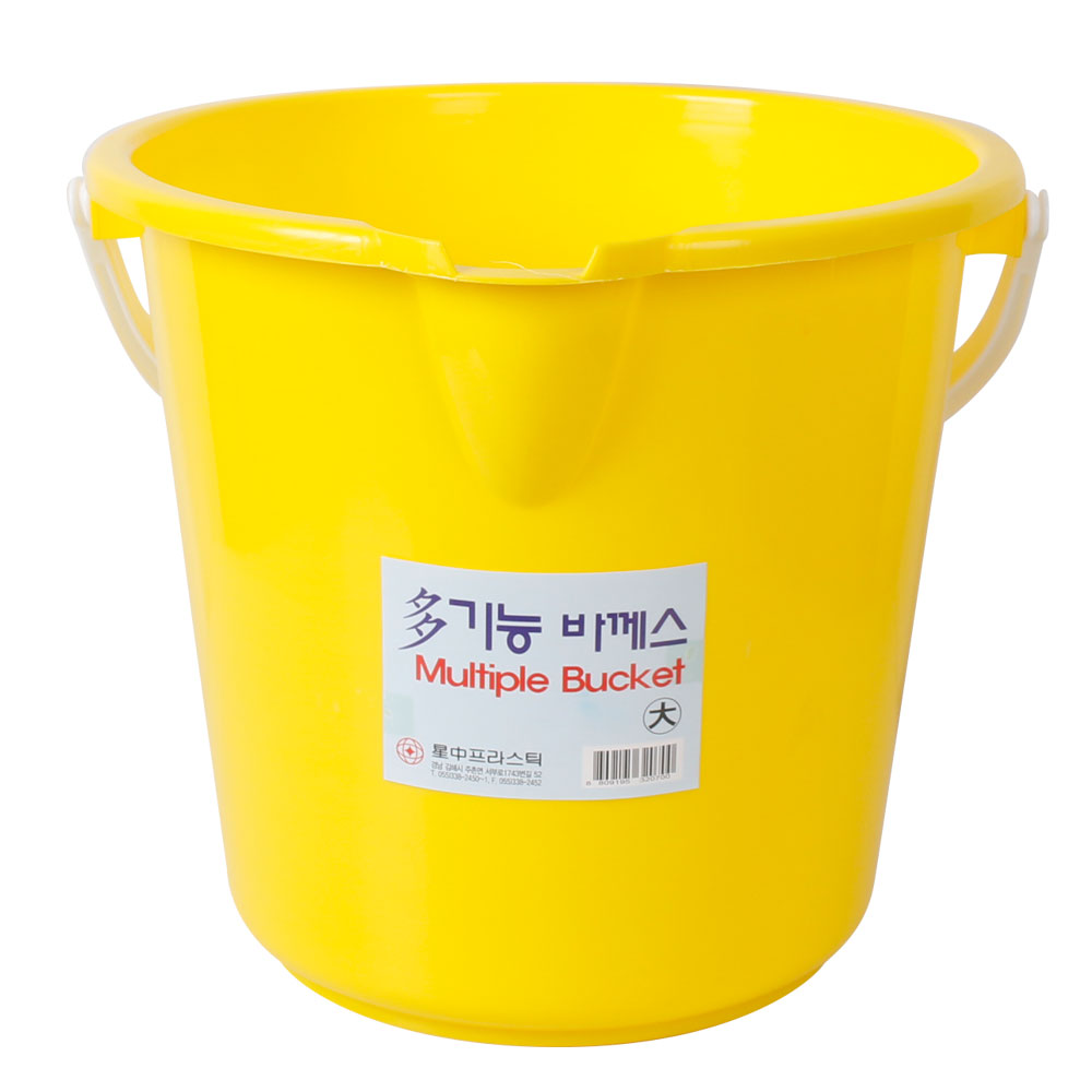 카시안 다기능 바게스 (대) NA 플라스틱 다용도 물통 청소 바케스 바께스 10,900원