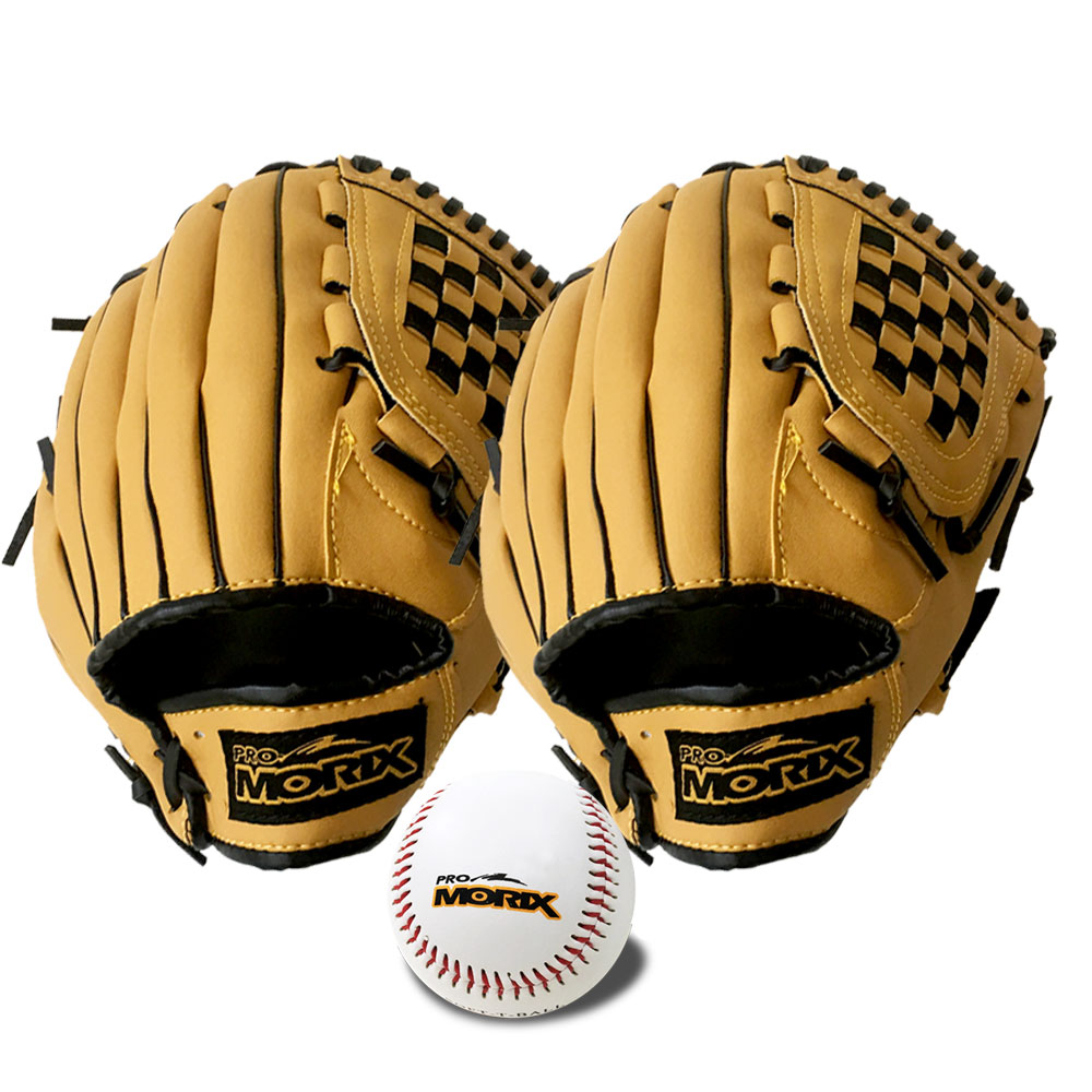 프로모릭스 캐치볼 야구세트 (우투/좌투 2개+안전야구공 1개)올라운드 아동용 글러브 41,900원