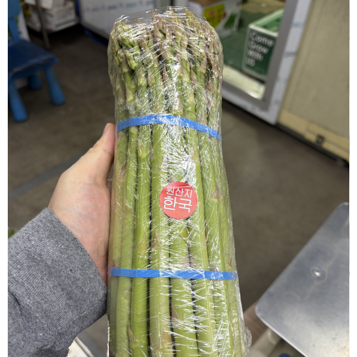 국내산 생 아스파라거스 제철 싱싱한 국산, 1kg, 1개 25,000원