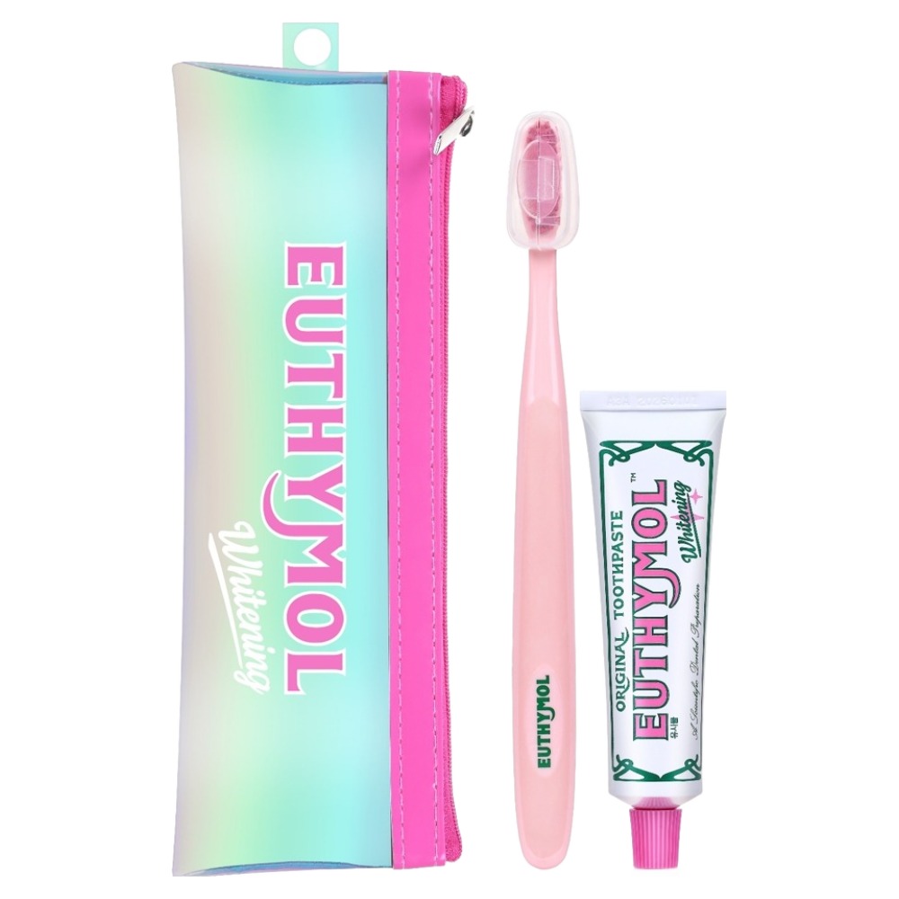 유시몰 화이트닝 휴대용 치약 40g + 칫솔 랜덤발송 세트 11,410원