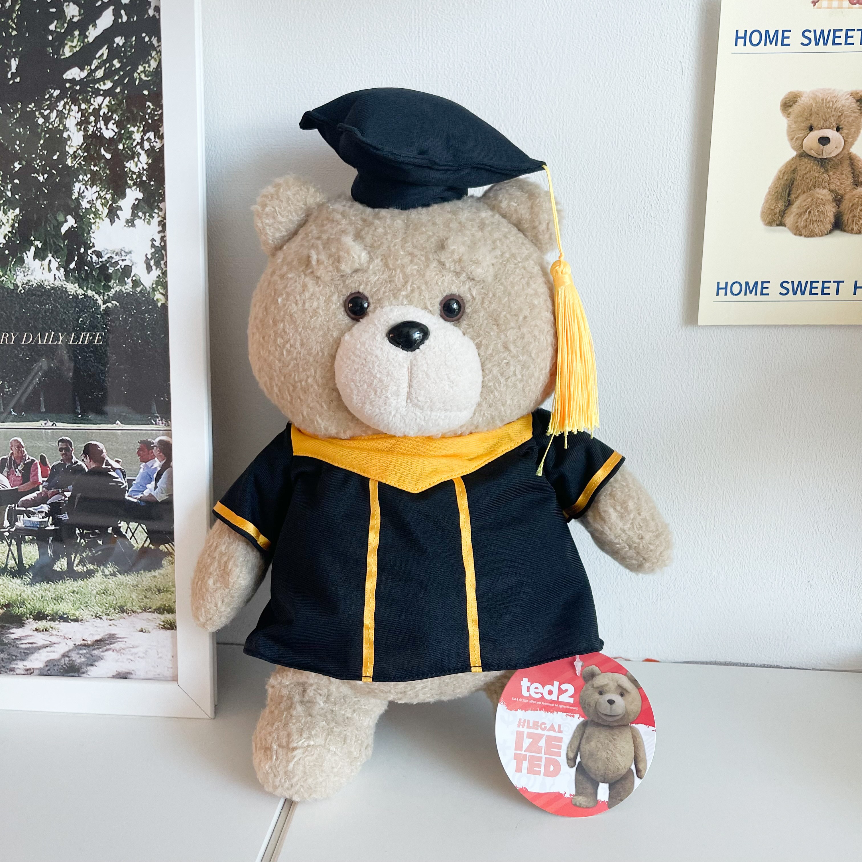 오후꽃 테드 졸업식 학사모 인형 선물 졸업선물 20,800원