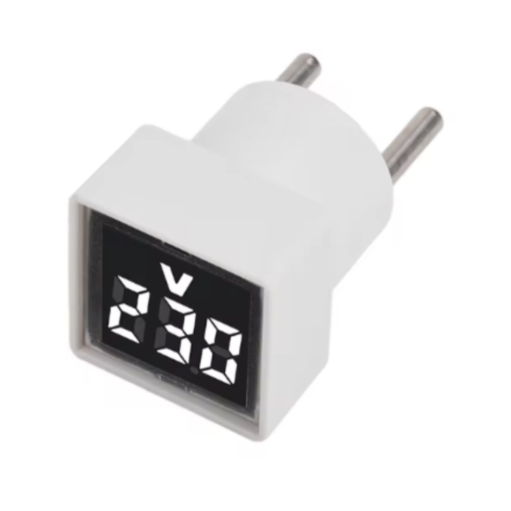 AC60 500V 정사각형/원형 LED 디지털 전압계 110V 220V 전압 측정기 볼트 테스터 감지기 표시 8,100원