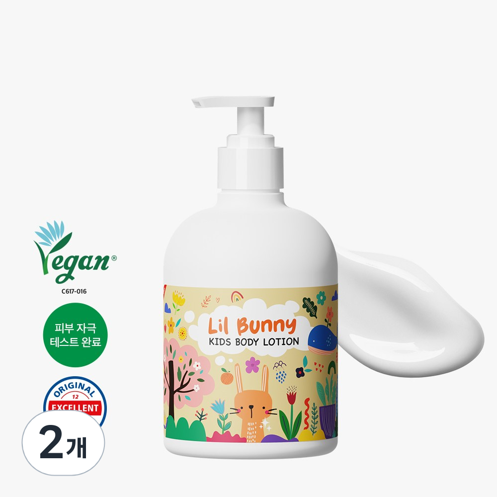 와프랩 릴 바니 바디로션, 2개, 500ml 36,000원