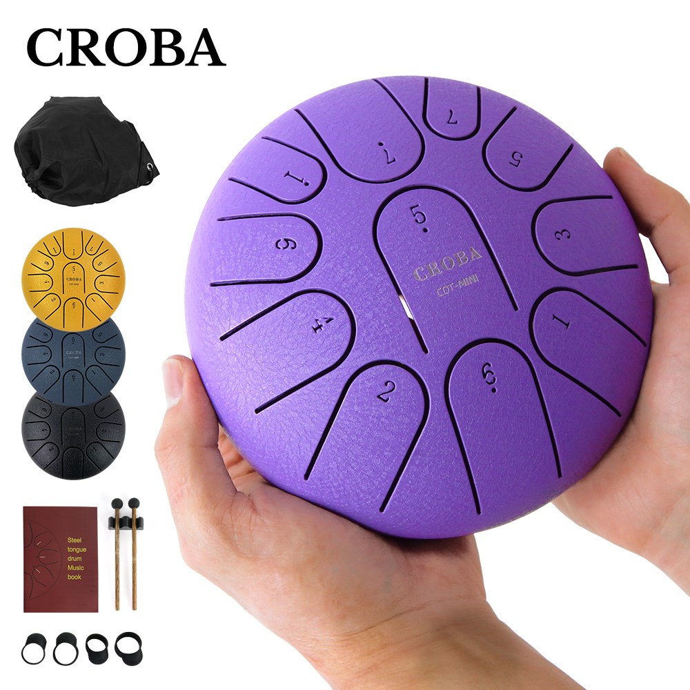크로바 11음 음계각인 15cm 스틸 텅드럼 CDT-MINI, 1개 42,000원