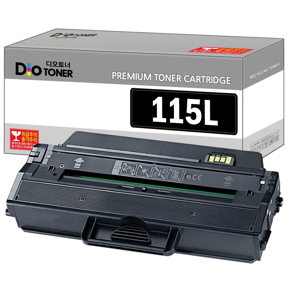 삼성 MLT-D115L 토너 호환 SL-M2870FW SL-M2820DW SL-M2670FN SL-M2620 SL-M2620ND SL-M2670N SL-M2830D 레이저프린터, 1개, 검정 14,500원