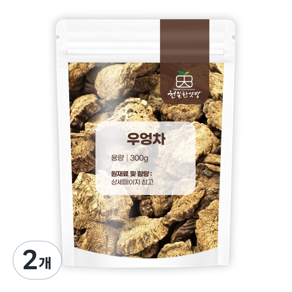 천일한약방 (국내산 진주) 저온 볶은 우엉차, 2개, 300g 16,920원
