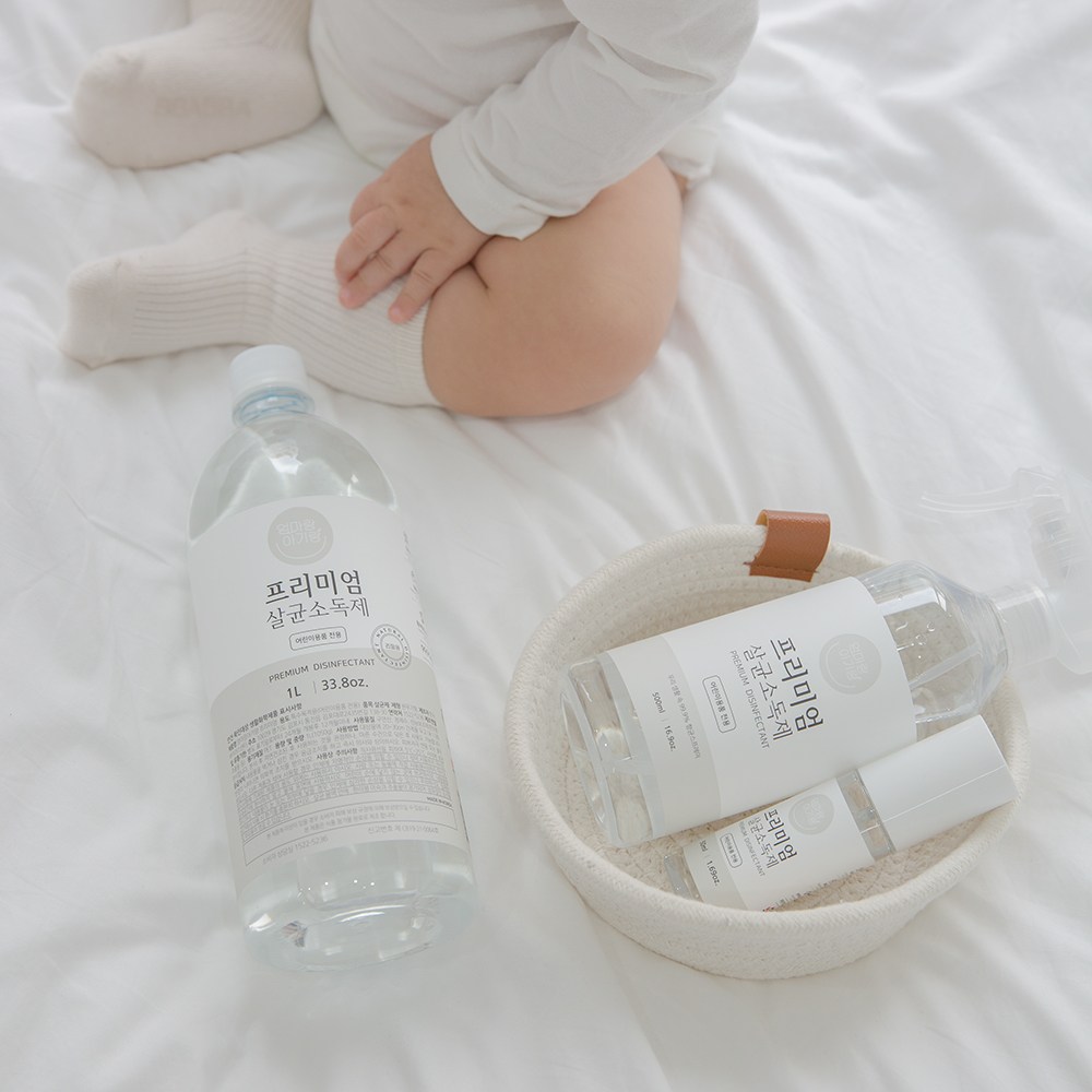엄마랑아기랑 프리미엄 살균소독제 뿌리는소독제 본품 리필세트, 1개 36,000원