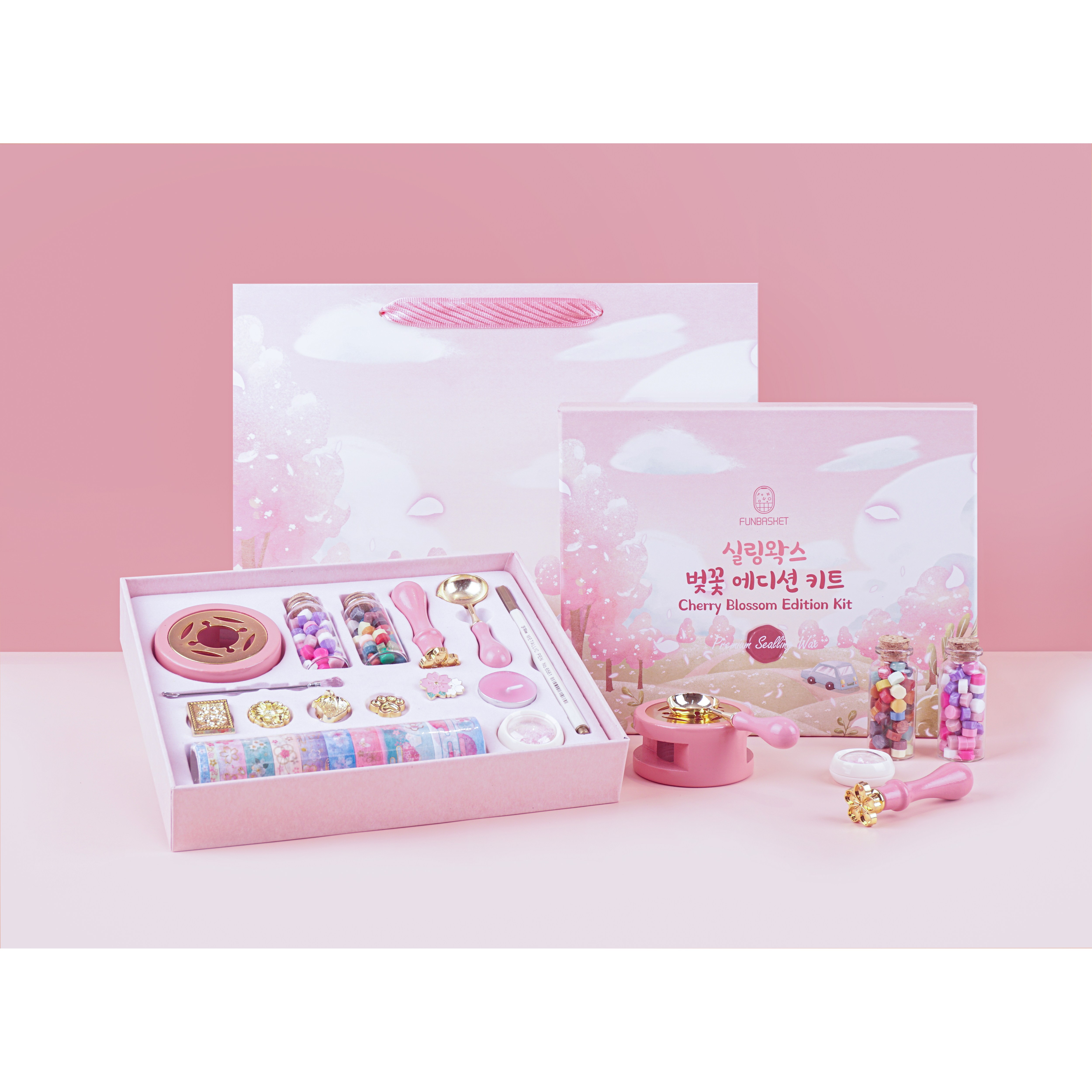 실링왁스 벚꽃 에디션 올인원 입문 키트 세트 18,260원