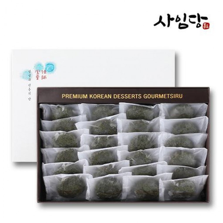 [사임당] 제주 참쑥 밥알찹쌀떡세트 80,000원