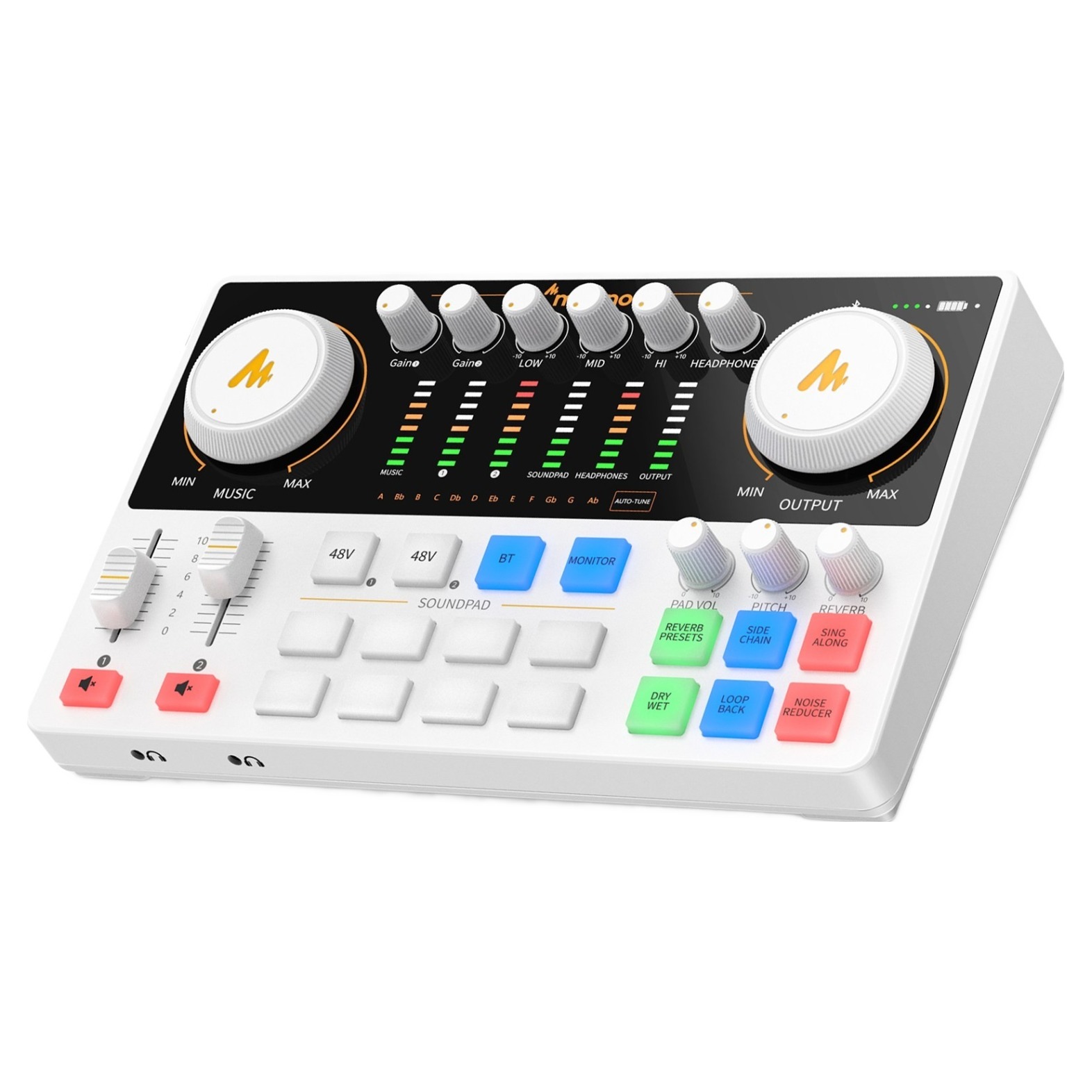 마오노 캐스터 스트리밍 오디오 믹서 휴대용 블루투스 인터페이스 163,790원