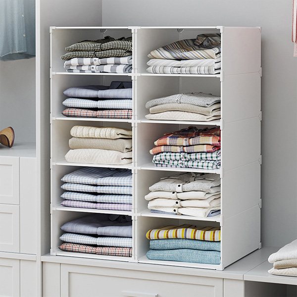 메이저유통 옷장정리 트레이 화이트 리빙박스 공간박스 틈새수납장 수납박스 정리함 29,900원