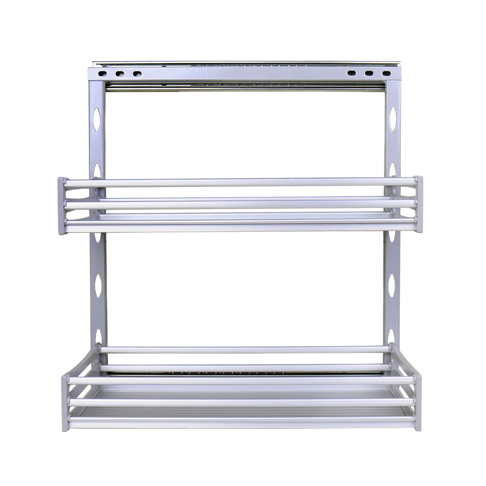 [철물공장] 국산 알루미늄 LT망장 일반 싱크대 하부장 양념꽂이 수납장 IC, 1개 37,400원