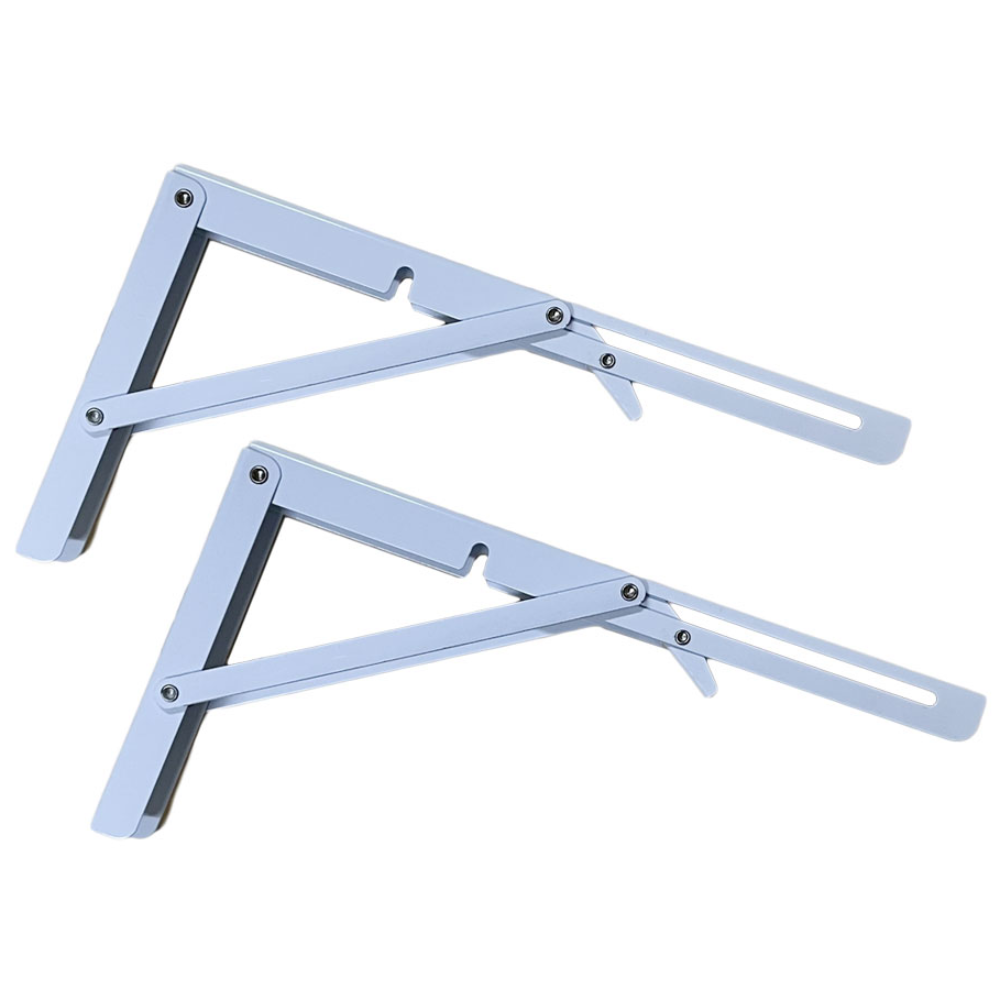 리폼플러스 접이식 벽고정 받침대 선반 브라켓 2P, 화이트 9,500원