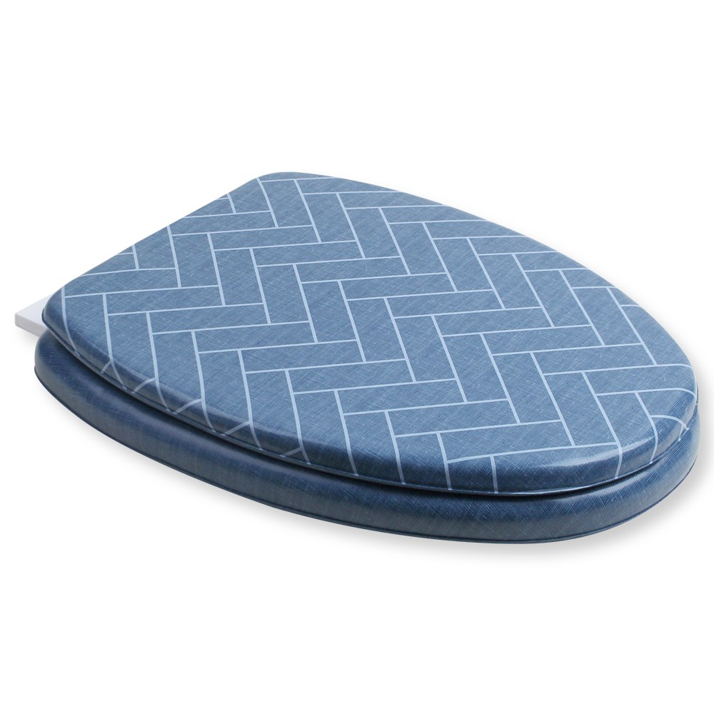 투투파파 헤링본 변기커버, 네이비 24,000원