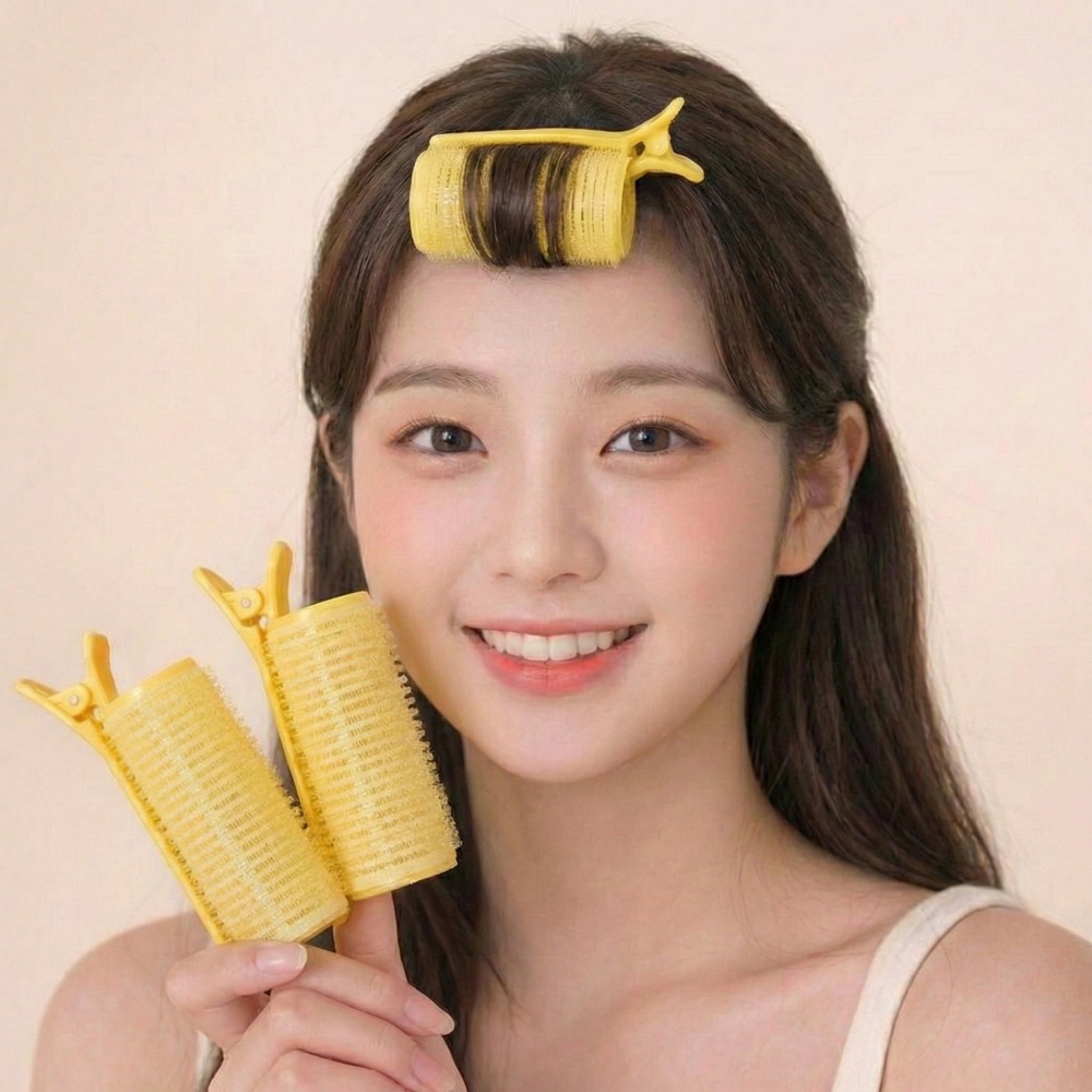 디디트러스트 앞머리 헤어롤 뿌리볼륨 집게, 2개 7,900원