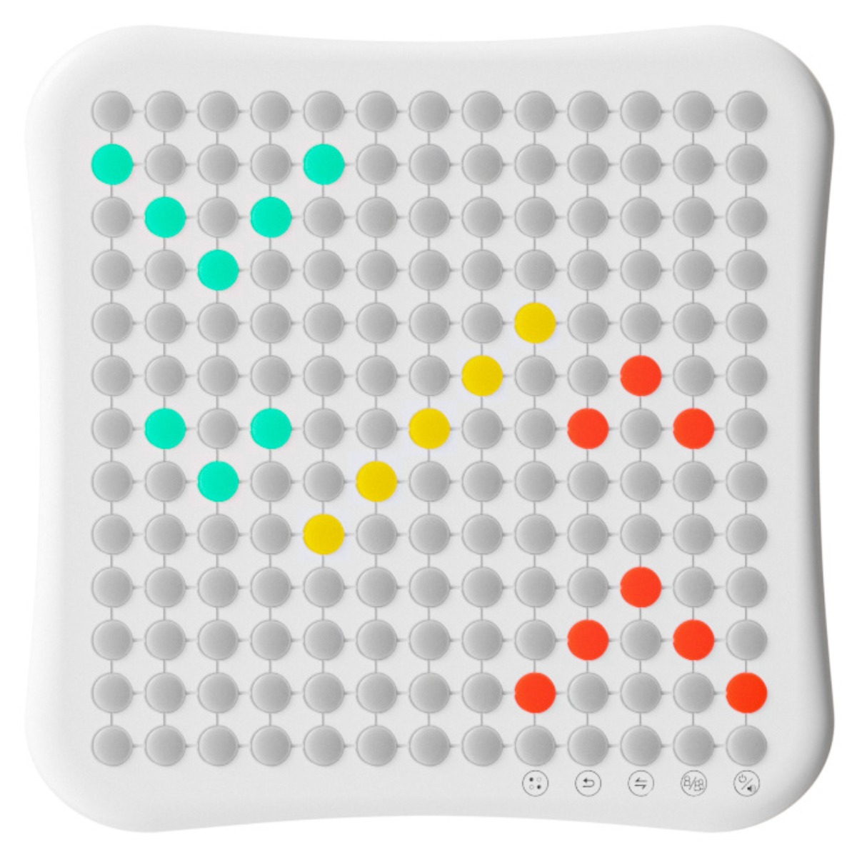 9 in 1 전자 오목 바둑판 스마트 전자오목판 AI 보드게임 초보자 사고훈련, 1개, 흰색01 79,800원