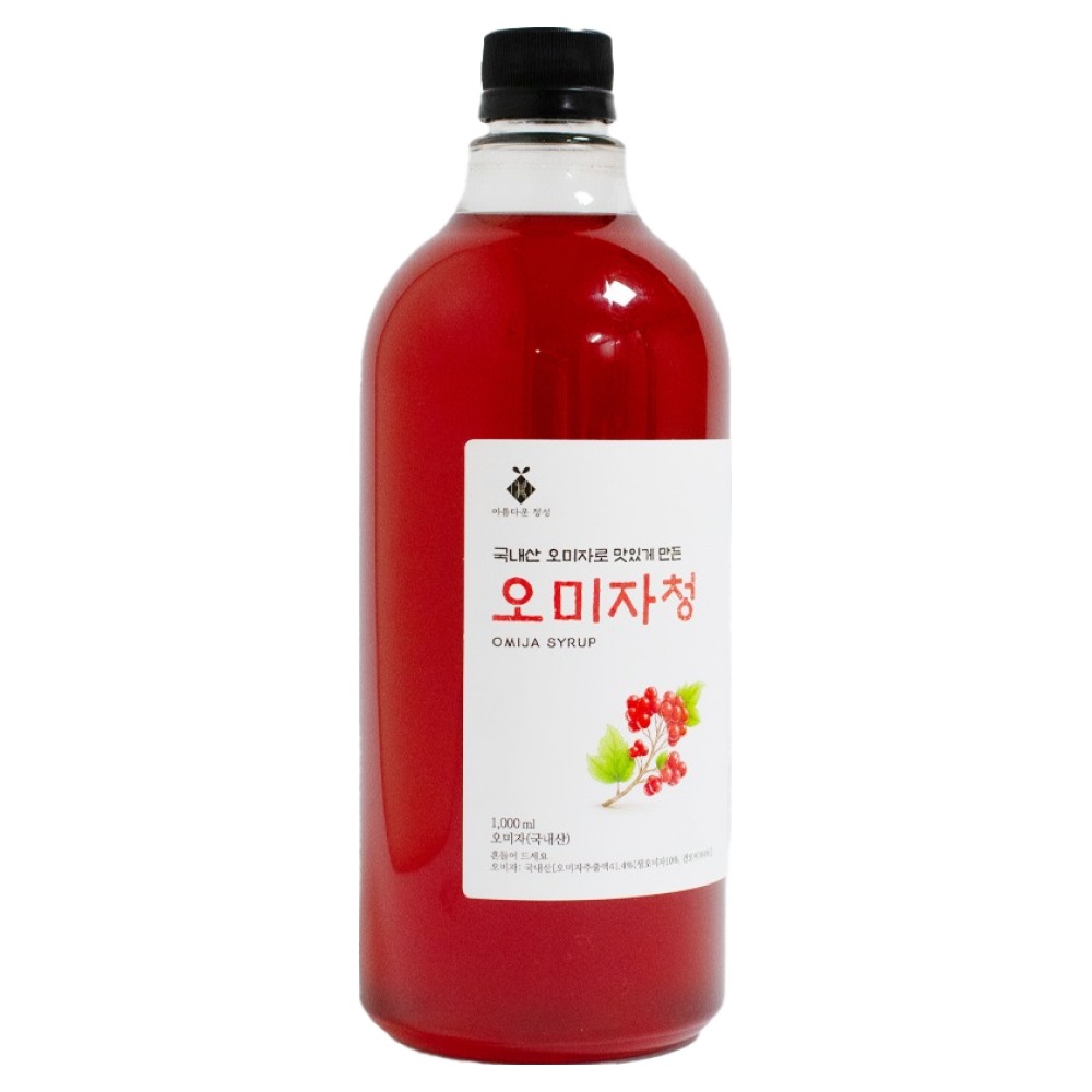 아름다운정성 오미자청, 1개, 1개입, 1L 20,900원