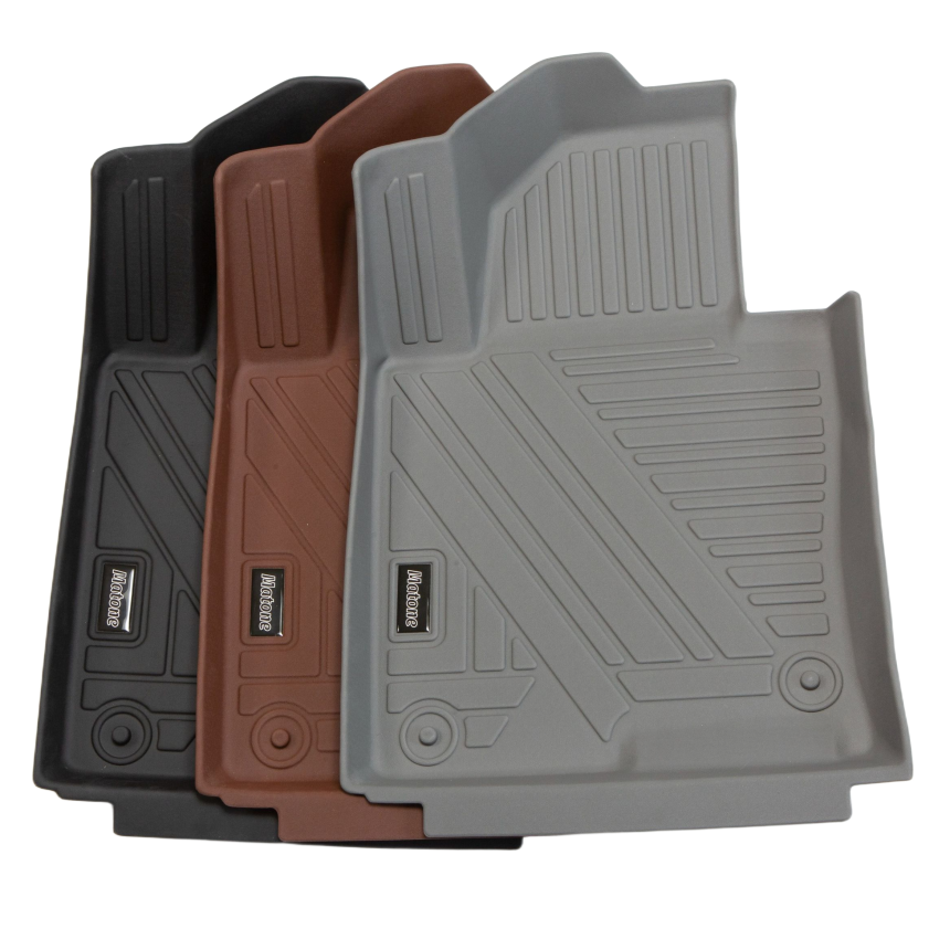 매트원 TPE 자동차 바닥 매트 블랙 브라운 그레이, 블랙, 기아카니발4세대 7인승 200,000원