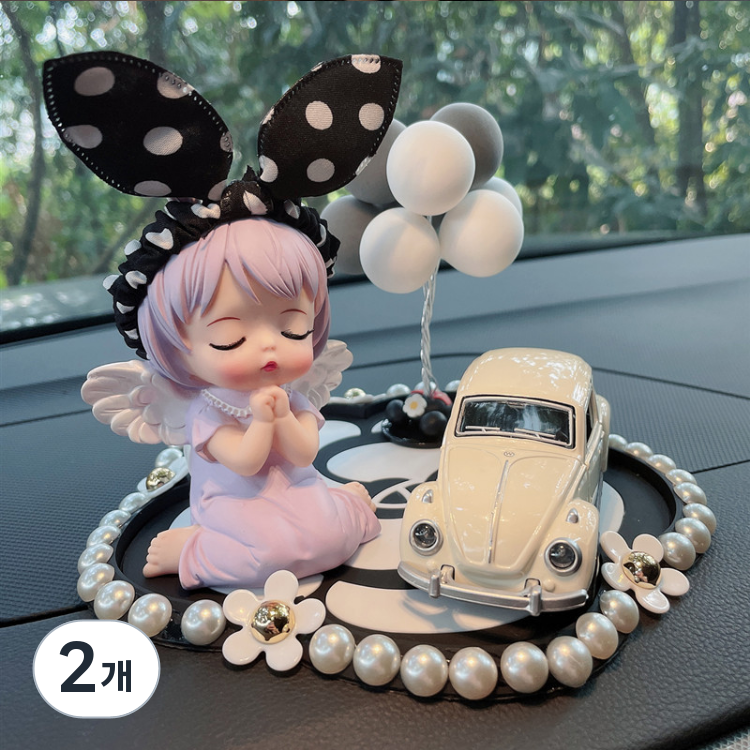 스마일하우스 차량용장식용 인테리아소품 천사인형 캐릭터 세트 30,570원