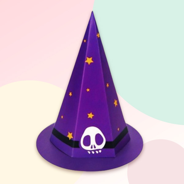 [예쁨주의지호] 할로윈 사탕포장 모음 / 할로윈/할로윈데이/ 할로윈파티/할로윈사탕/할로윈캔디/사탕포장, G_ 할로윈 사탕포장 마녀모자_퍼플 1,200원
