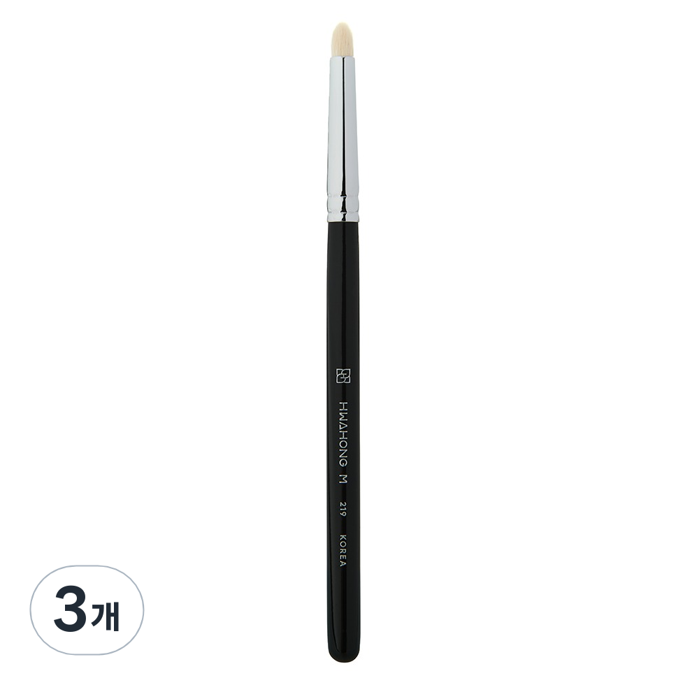 화홍엠 219 아이섀도우 브러쉬, 혼합색상, 3개 56,220원