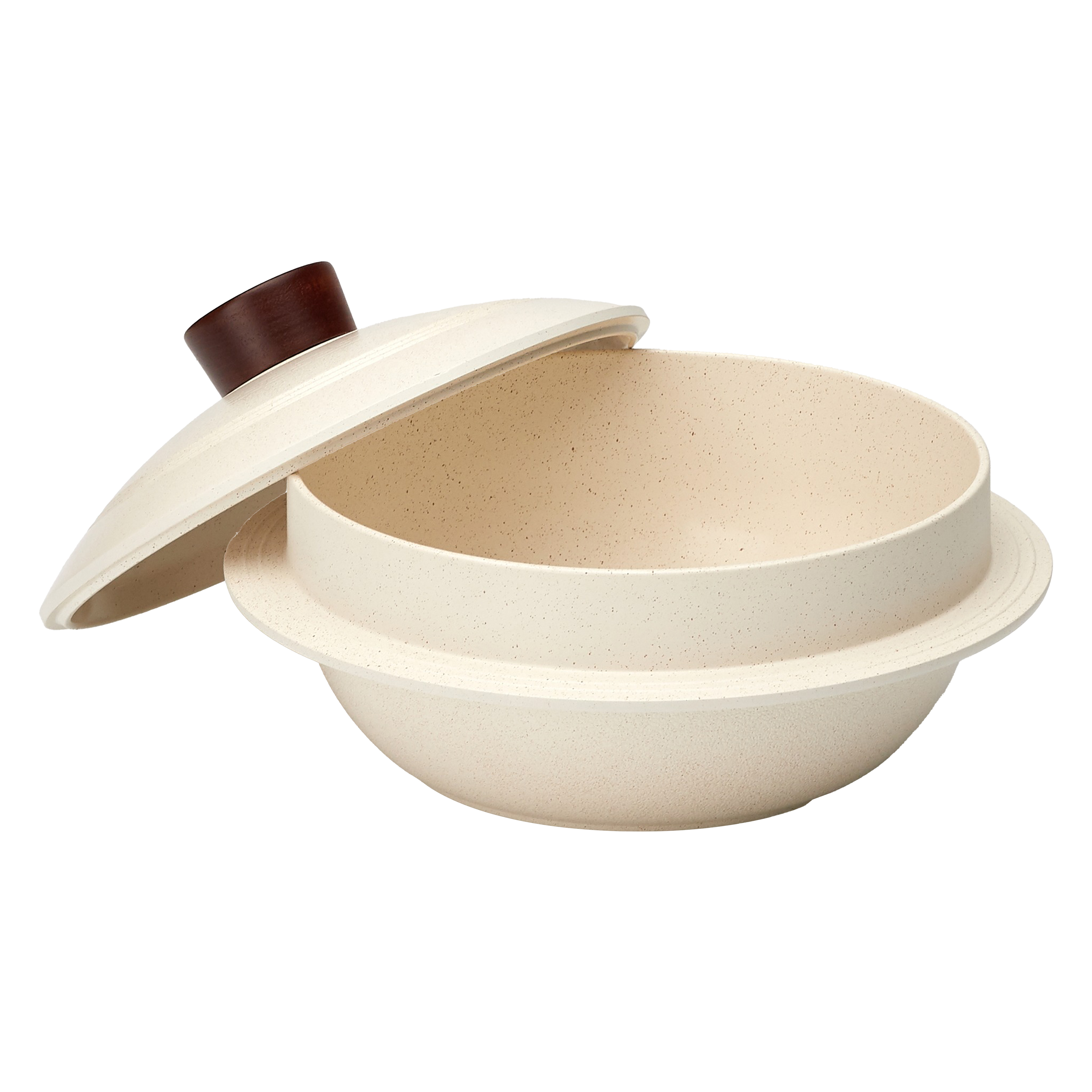 비자트 세라믹 전통 가마솥, 20cm, 아이보리 + 마블, 1개 40,840원