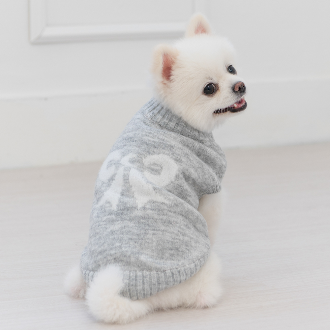 올치 반려동물 블루밍 니트 KN6739, 그레이, 1개 22,400원