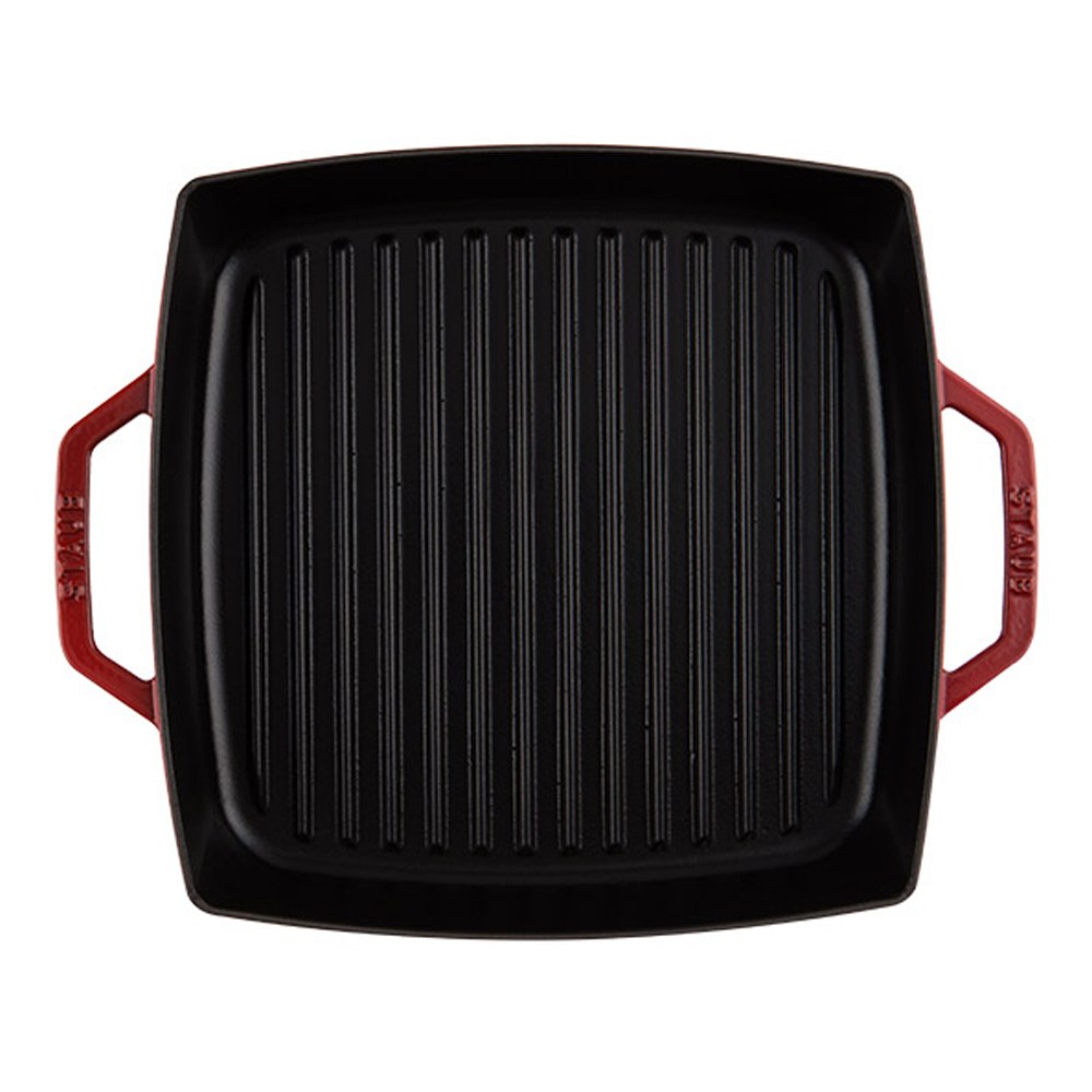 스타우브 더블 핸들 사각그릴 체리 인덕션 IH 448,100원