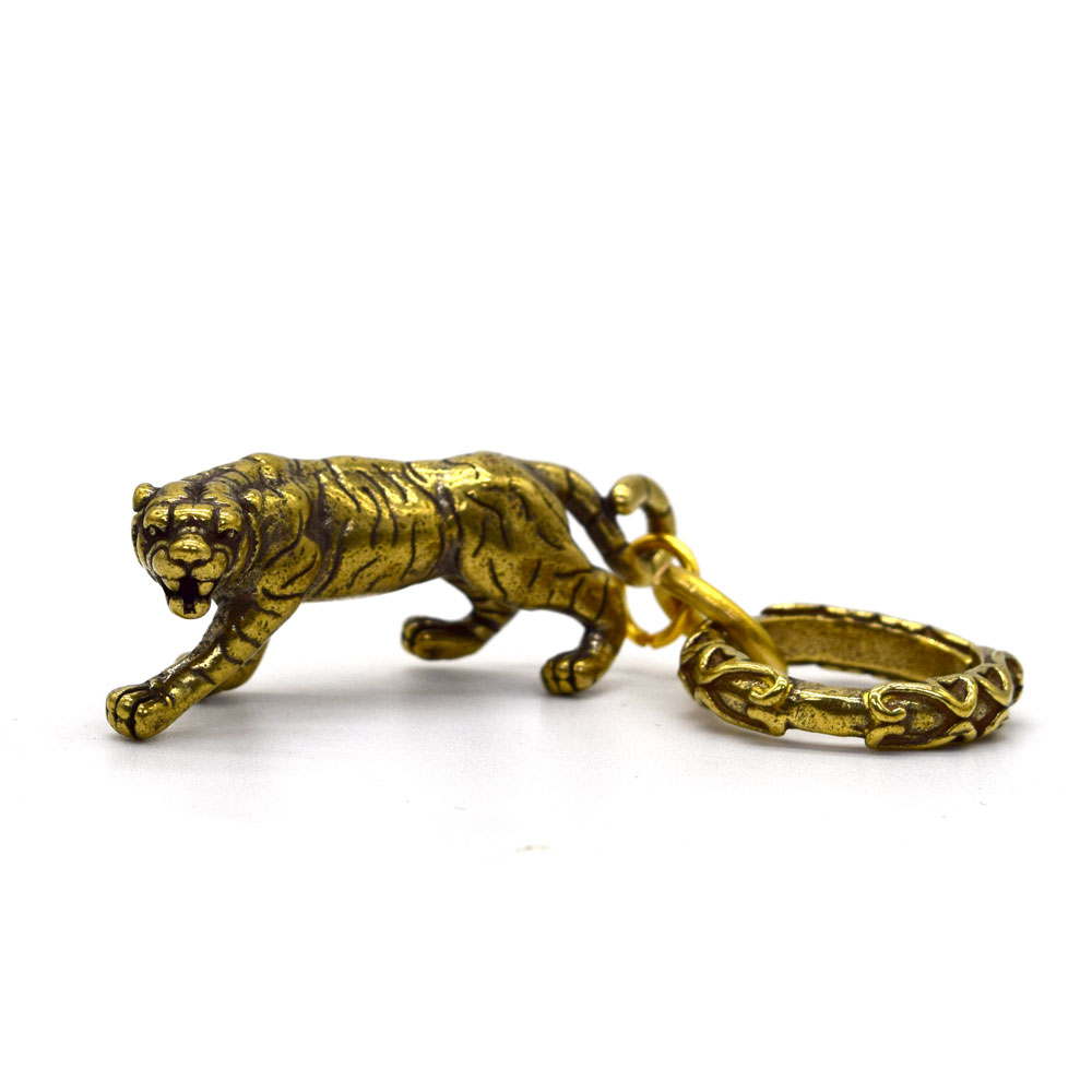 사업운 12지신 띠별 황동 호랑이 키링 차키키홀더 16,800원