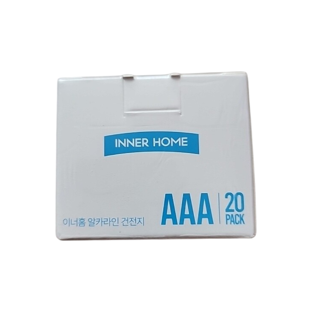 이너홈 알카라인 건전지 AAA 40알 13,900원
