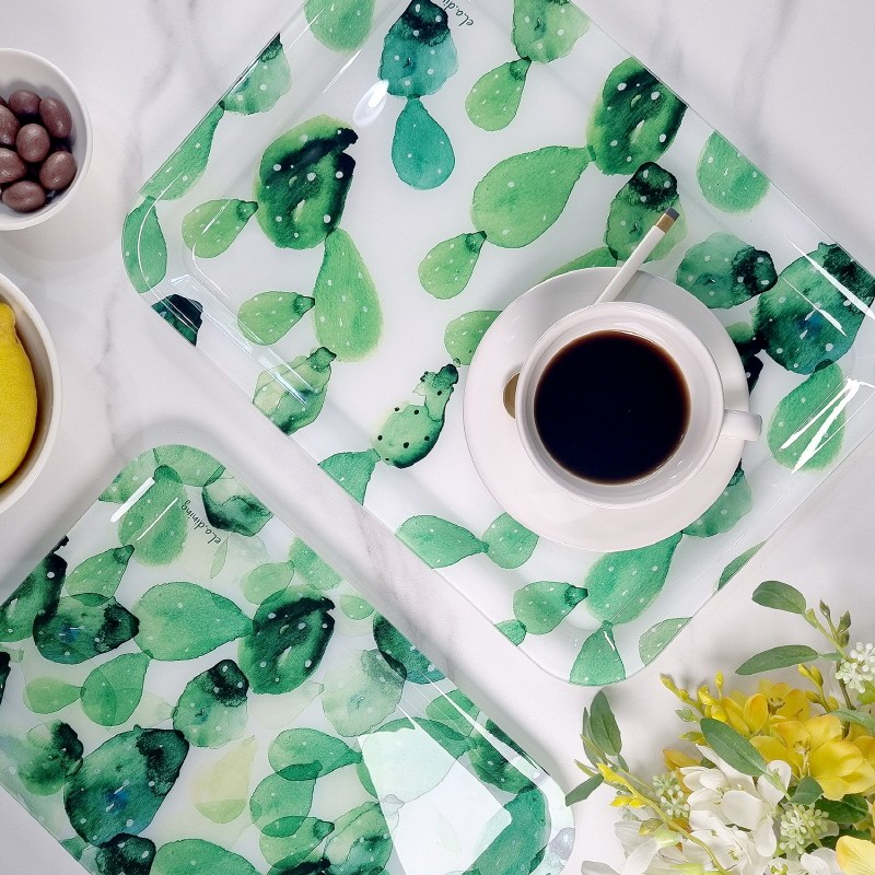 엘라다이닝 국산 고광택 아크릴 트레이 쟁반 25,500원