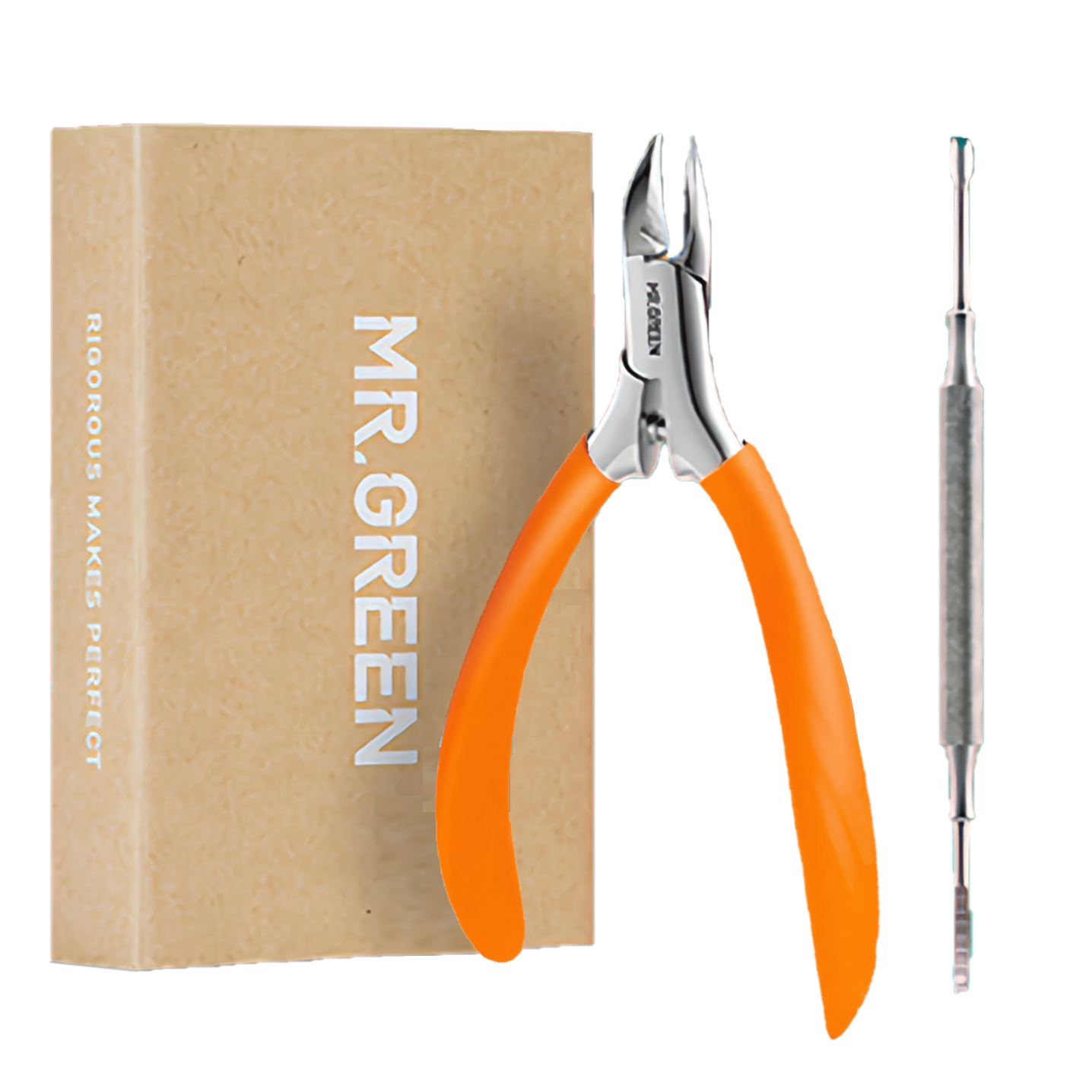 독일 MR GREEN 미스터그린 발톱깎이 니퍼 세트 스테인레스 국내배송 선물용, MR9901ORPlus (오렌지), 1세트 19,630원