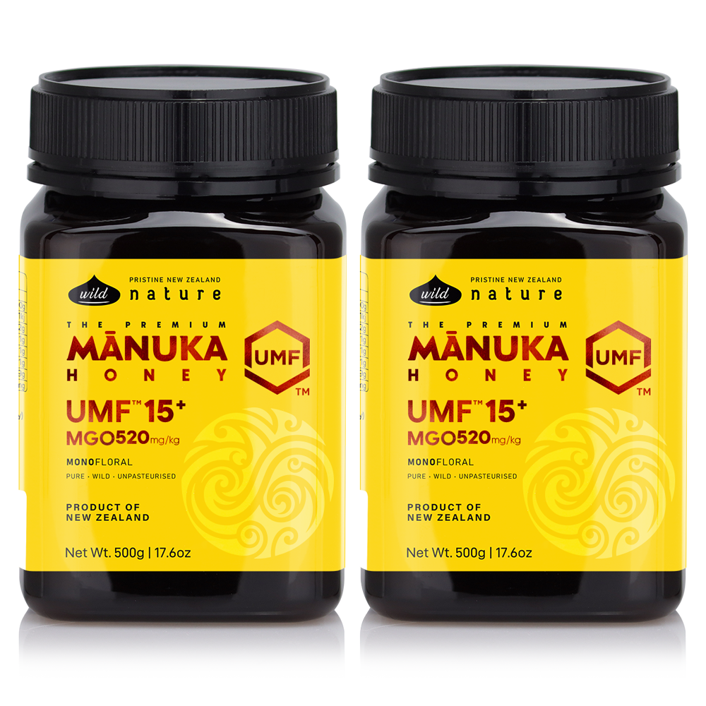 와일드네이처 뉴질랜드 마누카꿀 UMF15+ (MGO520+), 500g, 2개 133,800원