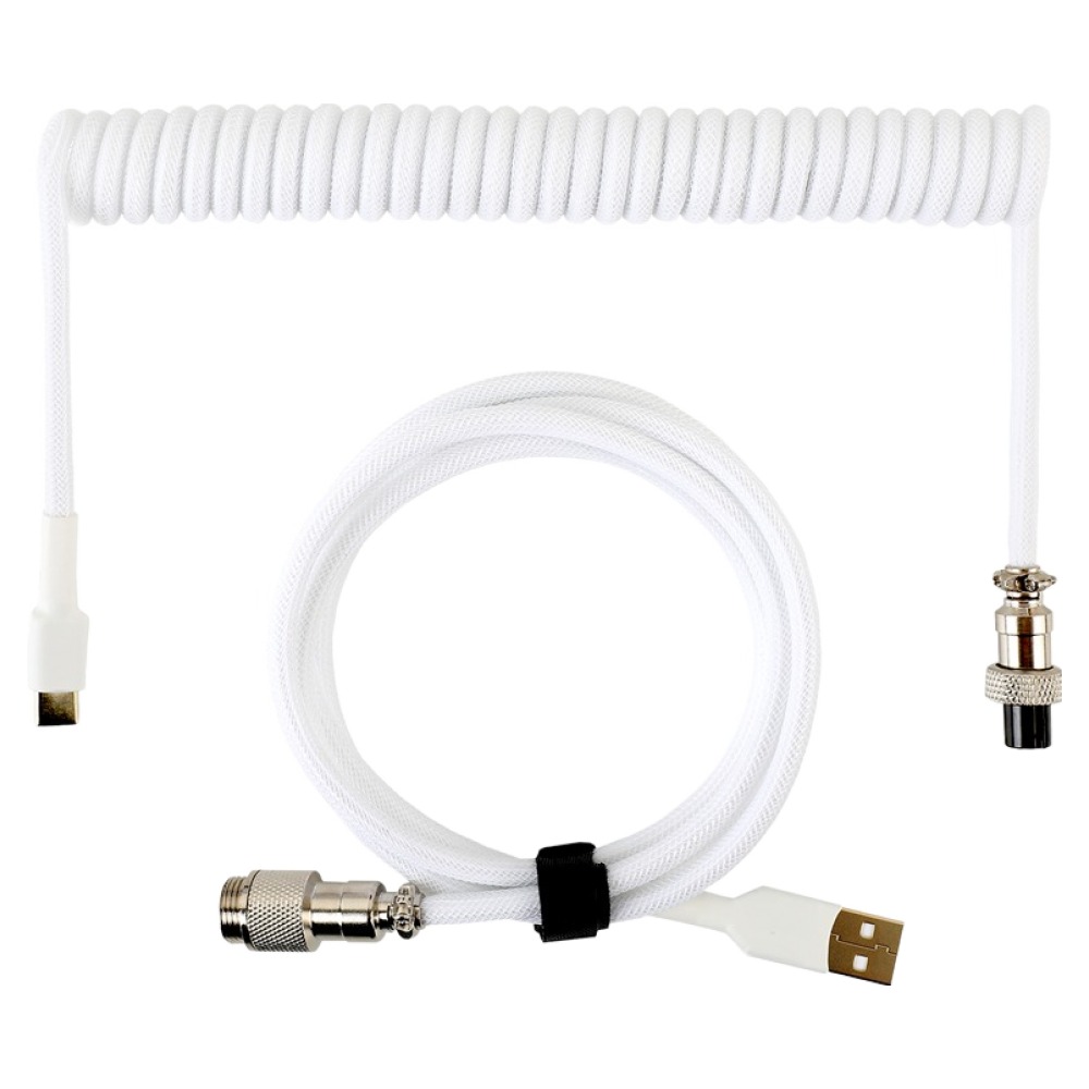 COX 스프링 8K C type 키보드 항공 케이블 화이트 13,400원