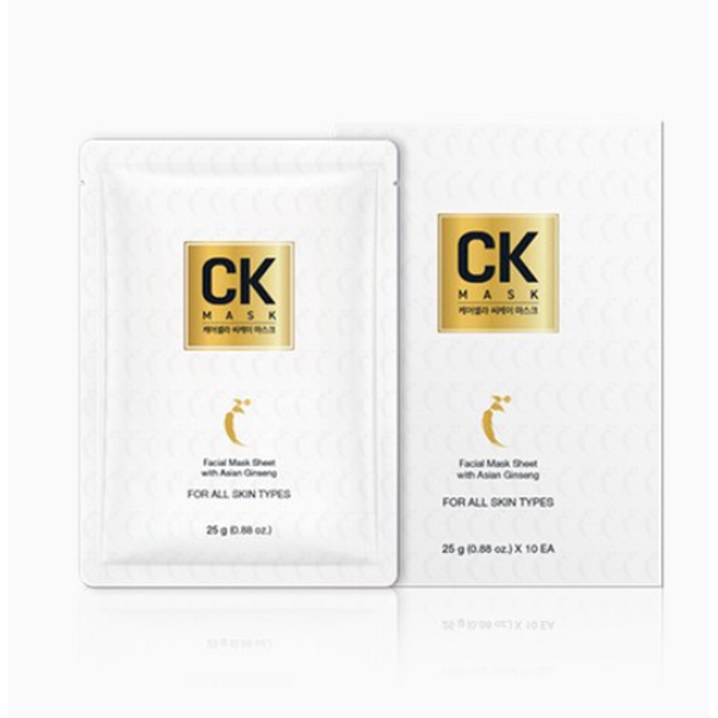 [GCOOP]최신정품 지쿱 케어셀라 CK 마스크 /인삼의 영양을 100% 친환경 순면 마스크에 담아낸 지쿱마스크팩 인삼팩 17,020원