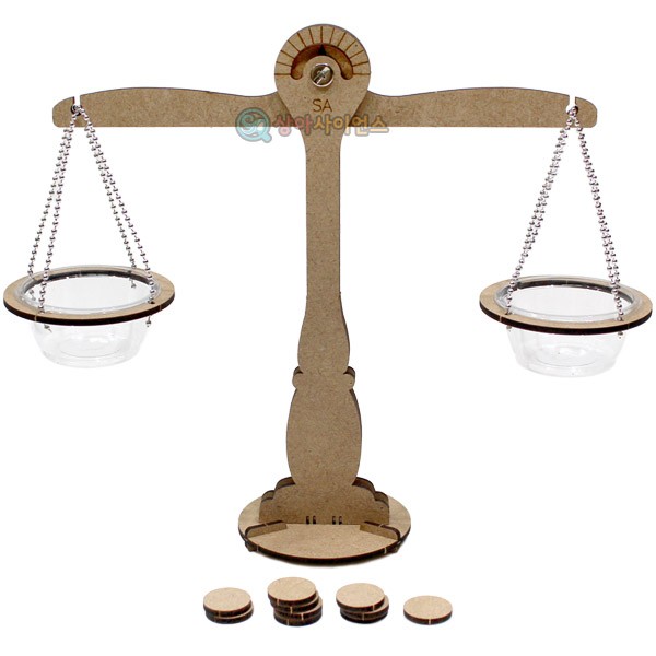 DIY 무게비교 양팔저울 만들기(1인세트), 1개 7,300원