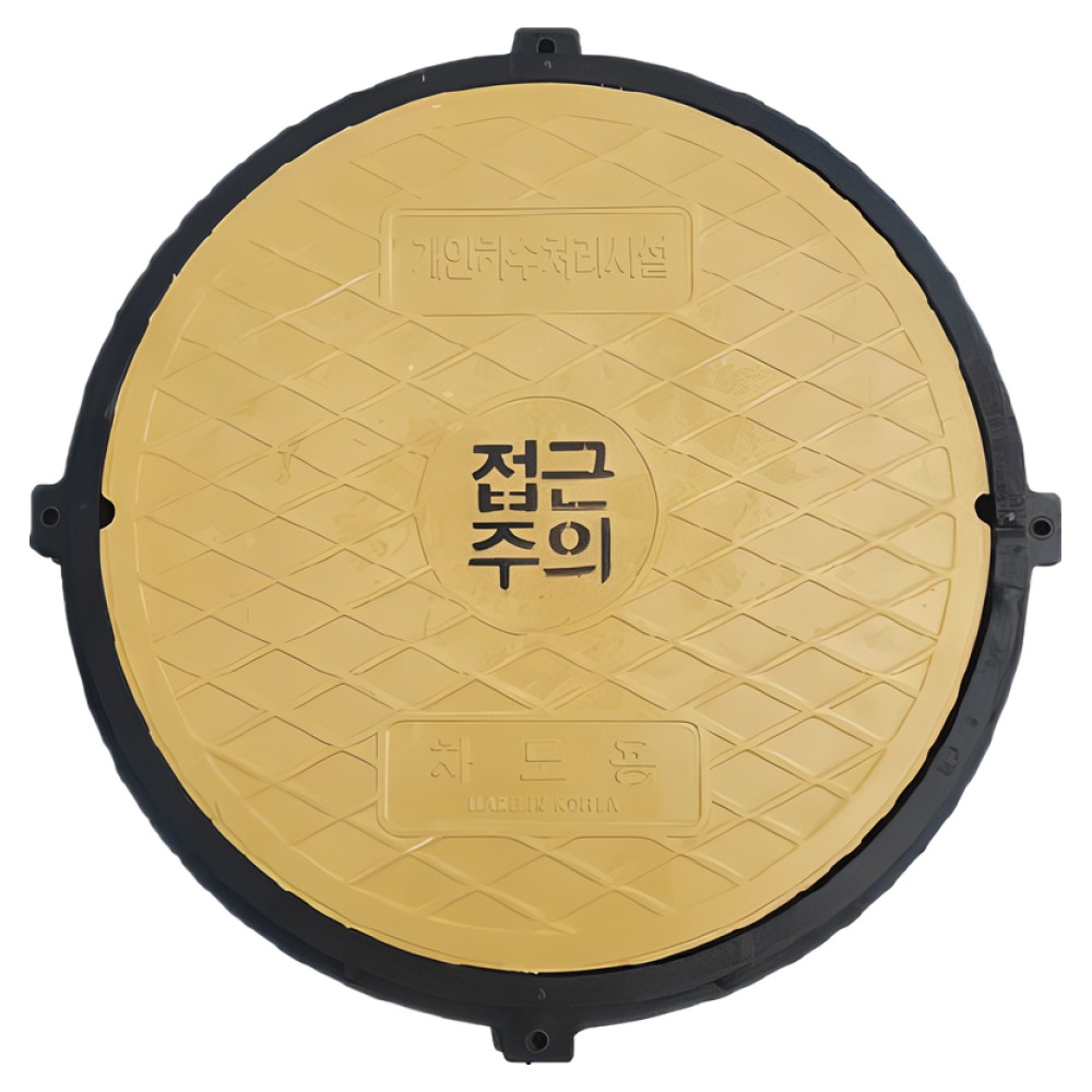정화조 맨홀 뚜껑-직경600mm / 오수받이 뚜껑-직경385mm / PVC오수받이, 1개 68,000원