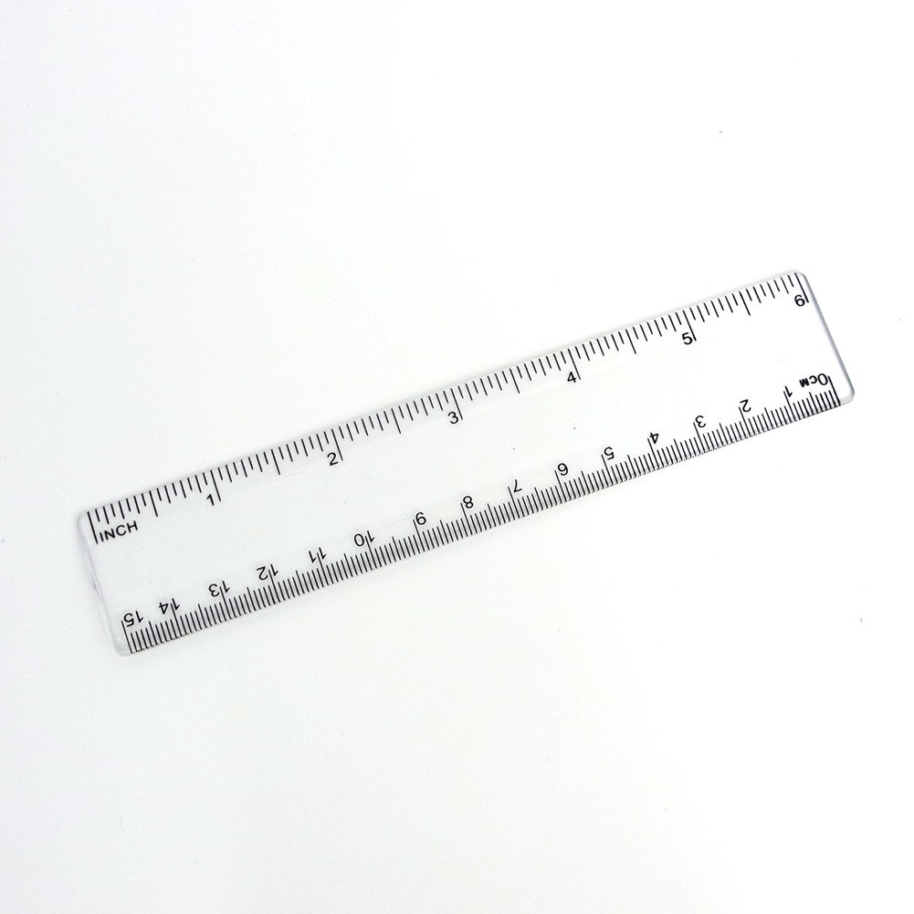 투명 플라스틱자 15cm 15cm플라스틱자 자 학용품 준비물 투명자 3,100원