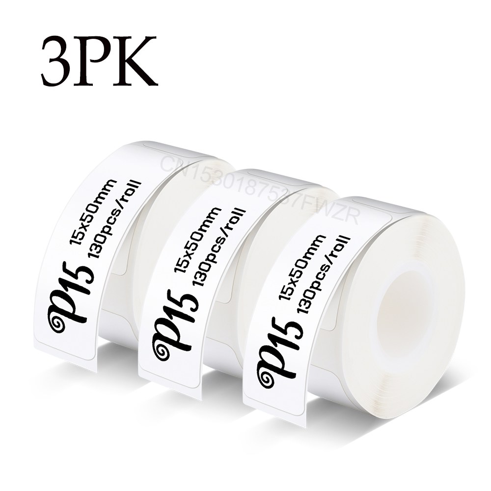 미니 라벨 프린터 라벨기 네임 스티커  Marklife P15 P12 메이커 휴대용 기계 또는 3PK 12mm 용지와 유사한 열 14,100원