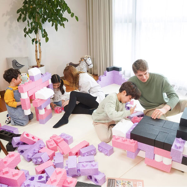 상상블럭 1+1 소프트 대형 쌓기 빅블록 어린이집 유치원 초등학교 교육 완구 교구 368,000원