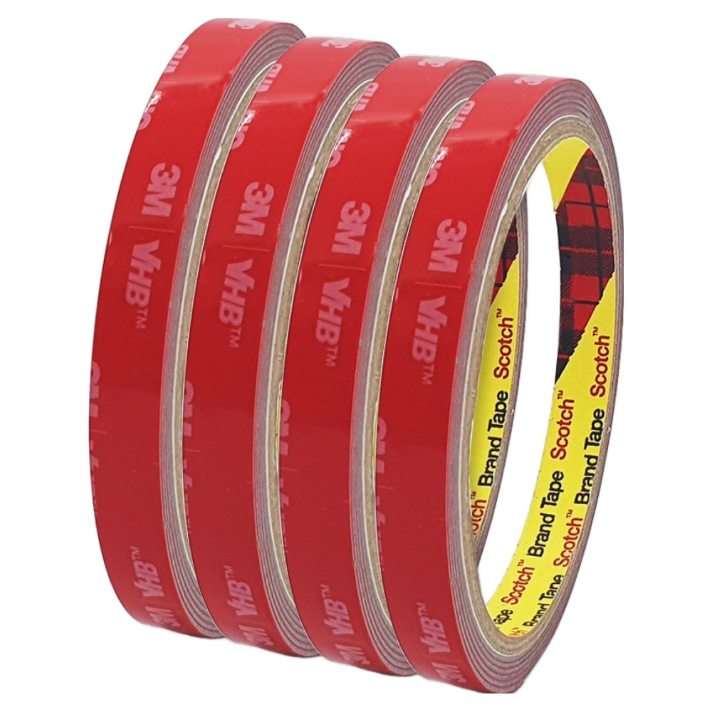 쓰리엠 VHB 초강력 아크릴폼 그레이 양면테이프 10mm x 1.5m, 4개 4,150원