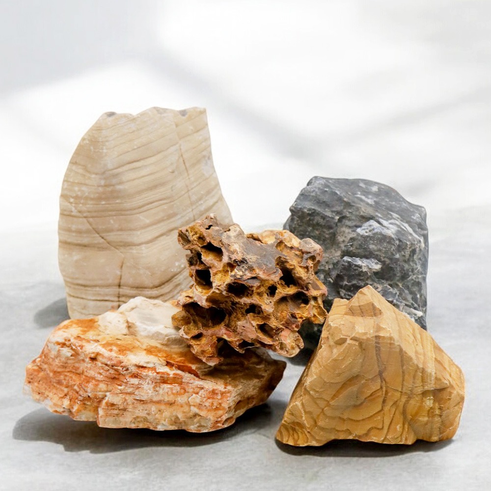 미미네아쿠아 어항꾸미기 오색스톤 꾸러미 6,300원